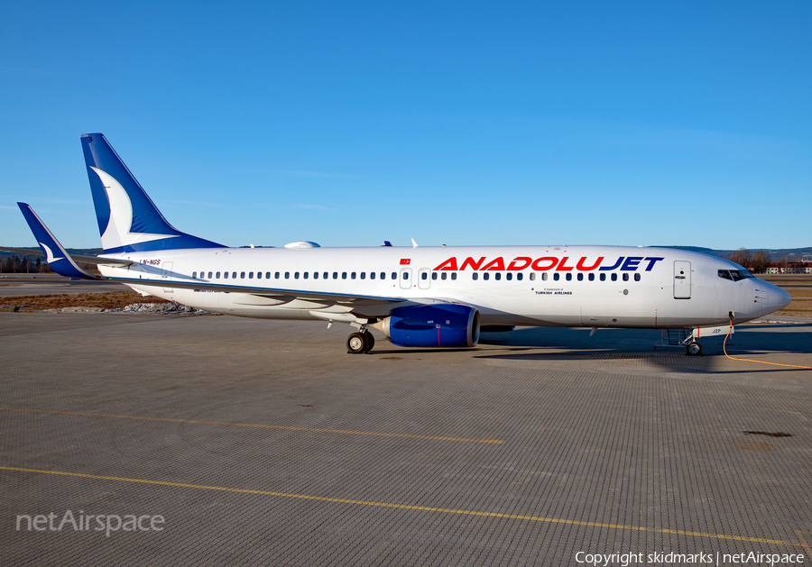 AnadoluJet Boeing 737-8JP (LN-NGS) | Photo 368897