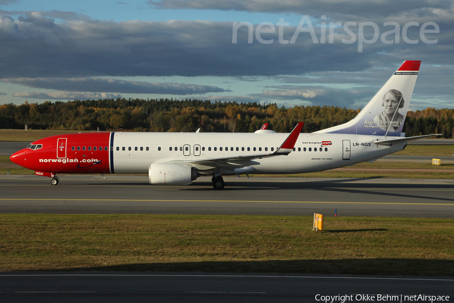 Norwegian Air Shuttle Boeing 737-8JP (LN-NGS) | Photo 120473