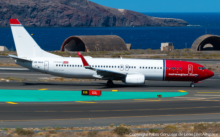 Norwegian Air Shuttle Boeing 737-8JP (LN-NGS) | Photo 336831