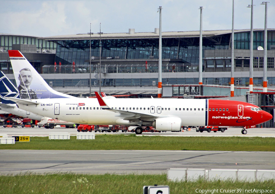 Norwegian Air Shuttle Boeing 737-8JP (LN-NGT) | Photo 224104