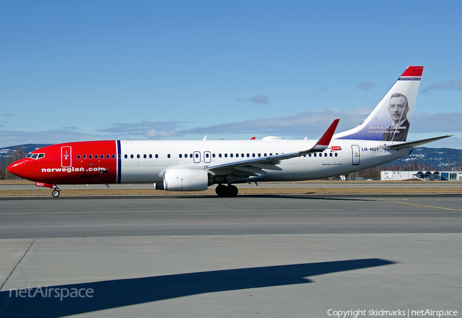Norwegian Air Shuttle Boeing 737-8JP (LN-NGT) | Photo 58227