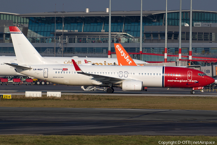 Norwegian Air Shuttle Boeing 737-8JP (LN-NGV) | Photo 221621