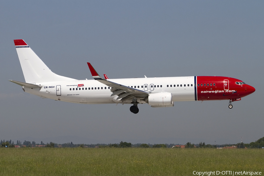 Norwegian Air Shuttle Boeing 737-8JP (LN-NGV) | Photo 439338