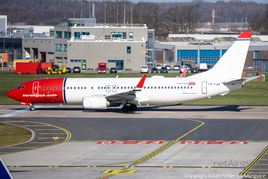 Norwegian Air Shuttle Boeing 737-8JP (LN-NGZ) | Photo 413195