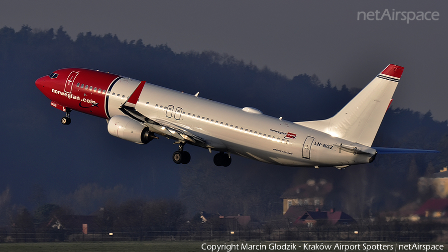 Norwegian Air Shuttle Boeing 737-8JP (LN-NGZ) | Photo 63678