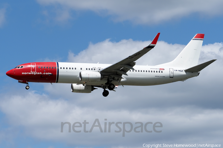 Norwegian Air Shuttle Boeing 737-8JP (LN-NGZ) | Photo 535343