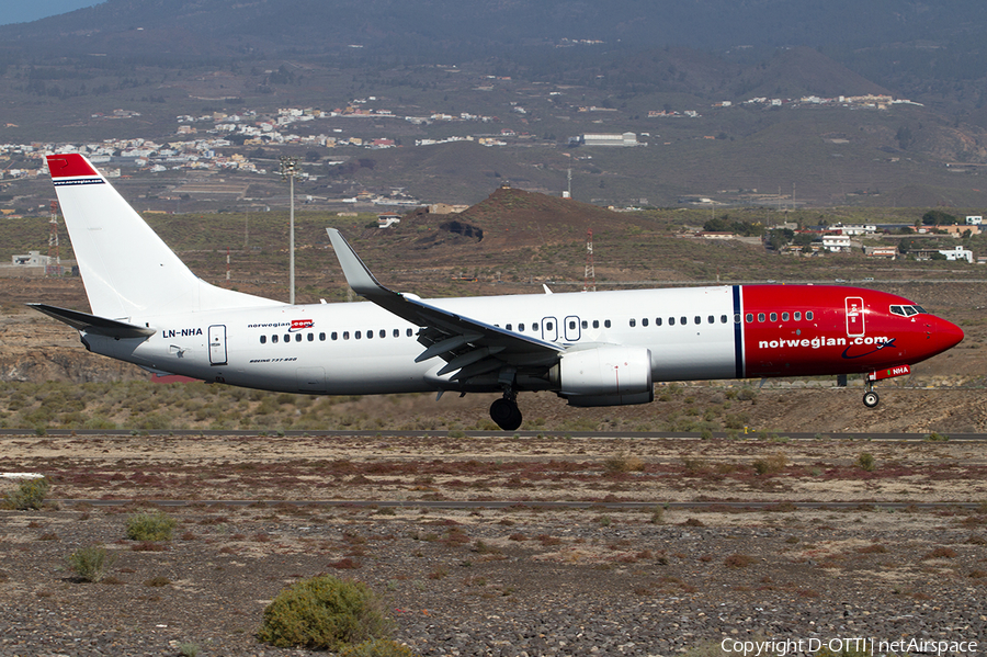 Norwegian Air Shuttle Boeing 737-8JP (LN-NHA) | Photo 479343