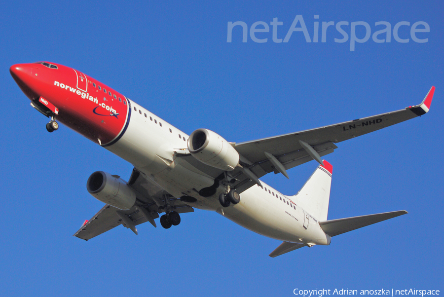 Norwegian Air Shuttle Boeing 737-8JP (LN-NHD) | Photo 398524