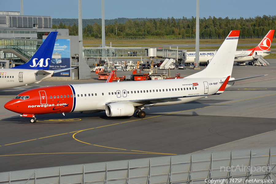 Norwegian Air Shuttle Boeing 737-8JP (LN-NHF) | Photo 86241