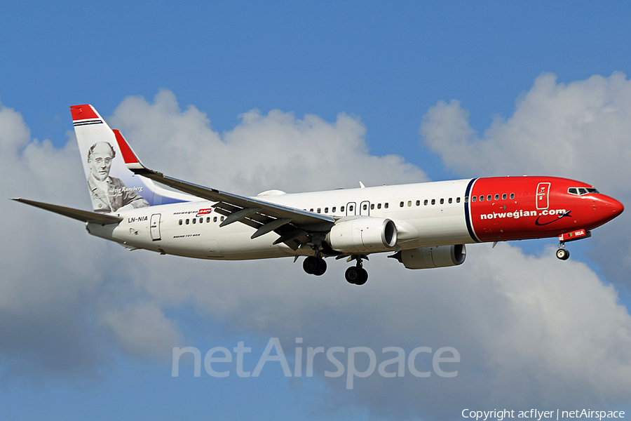 Norwegian Air Shuttle Boeing 737-8JP (LN-NIA) | Photo 174846