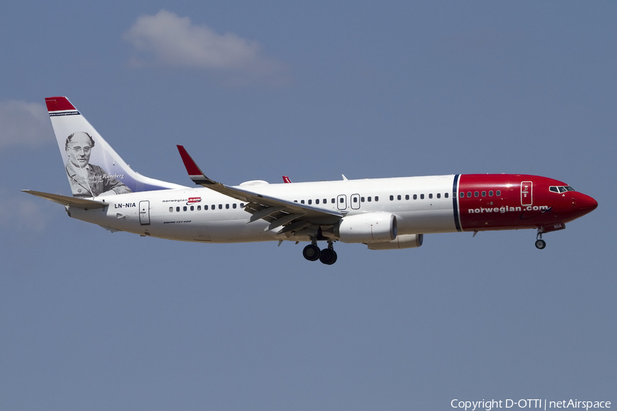 Norwegian Air Shuttle Boeing 737-8JP (LN-NIA) | Photo 415128