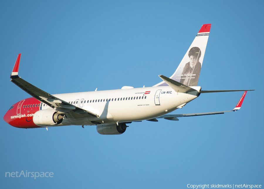 Norwegian Air Shuttle Boeing 737-8JP (LN-NIC) | Photo 83838