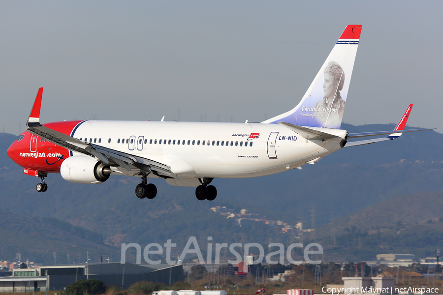 Norwegian Air Shuttle Boeing 737-8JP (LN-NID) | Photo 396061