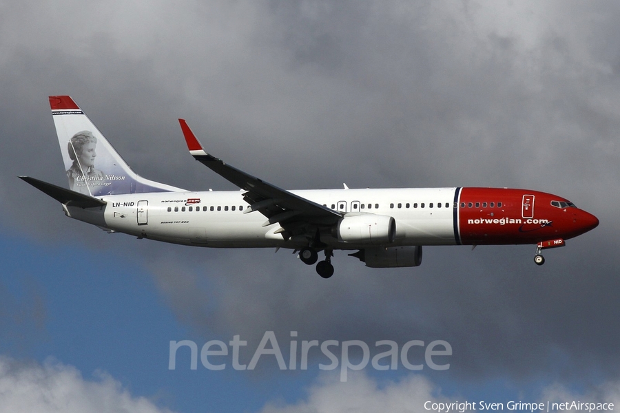 Norwegian Air Shuttle Boeing 737-8JP (LN-NID) | Photo 126808