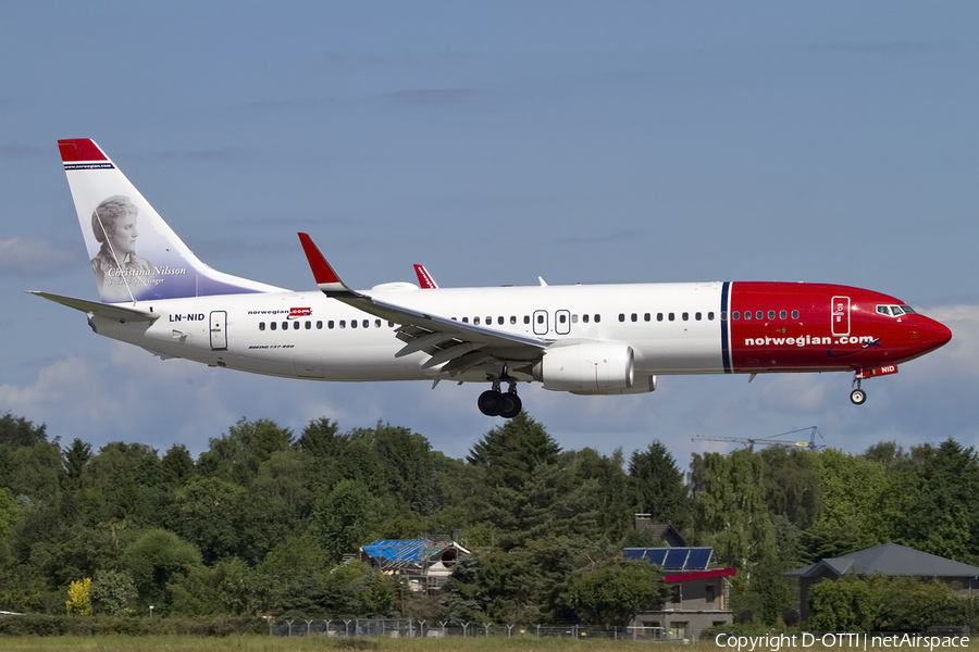 Norwegian Air Shuttle Boeing 737-8JP (LN-NID) | Photo 440006