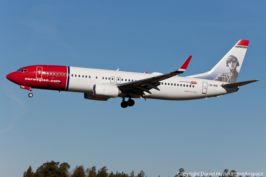 Norwegian Air Shuttle Boeing 737-8JP (LN-NIE) | Photo 422121