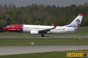 Norwegian Air Shuttle Boeing 737-8JP (LN-NIE) at  Hamburg - Fuhlsbuettel (Helmut Schmidt), Germany