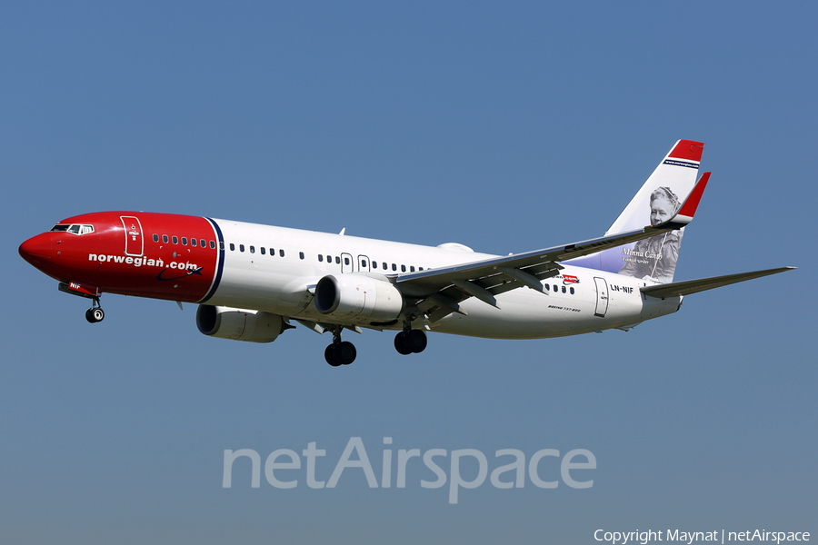 Norwegian Air Shuttle Boeing 737-8JP (LN-NIF) | Photo 146974
