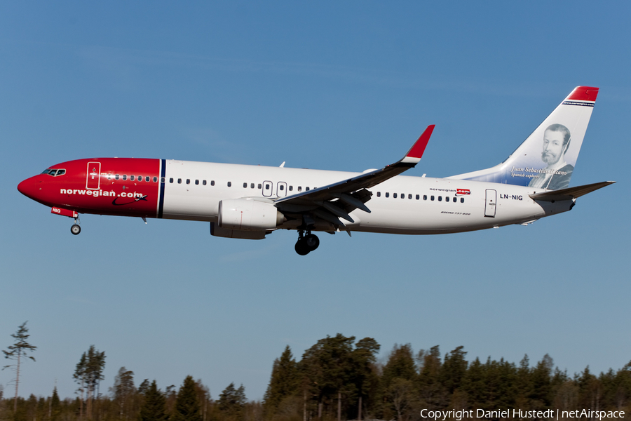 Norwegian Air Shuttle Boeing 737-8JP (LN-NIG) | Photo 422122