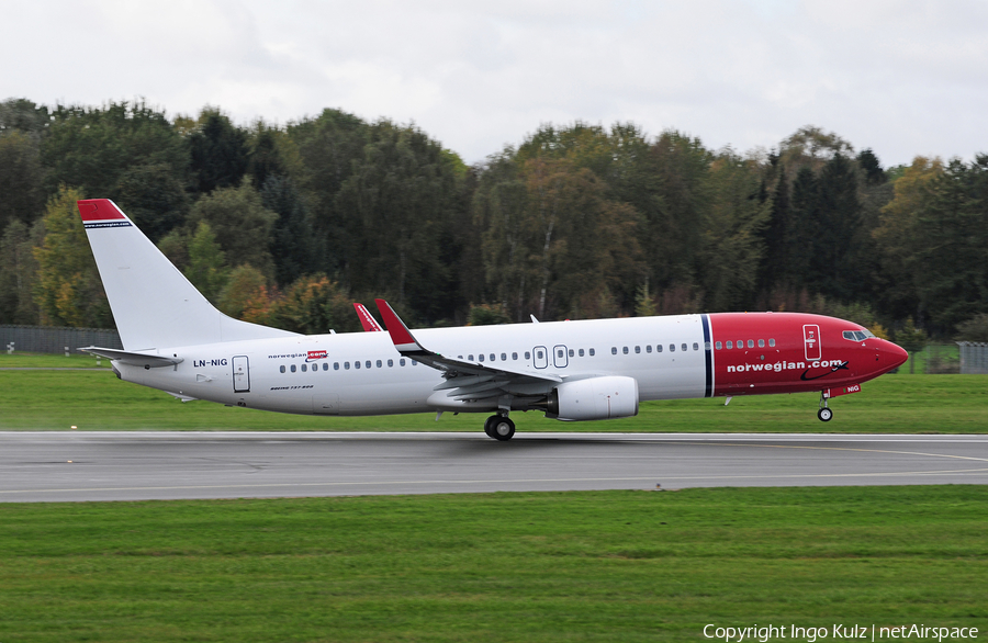 Norwegian Air Shuttle Boeing 737-8JP (LN-NIG) | Photo 59129