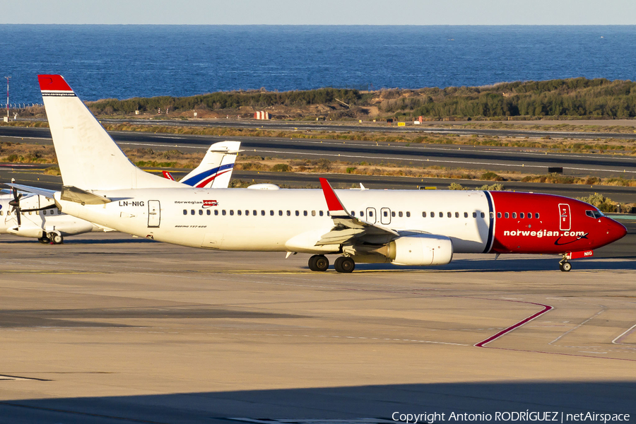 Norwegian Air Shuttle Boeing 737-8JP (LN-NIG) | Photo 368300