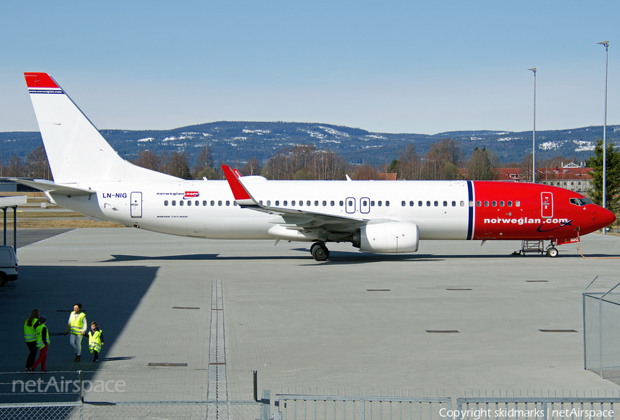Norwegian Air Shuttle Boeing 737-8JP (LN-NIG) | Photo 76489