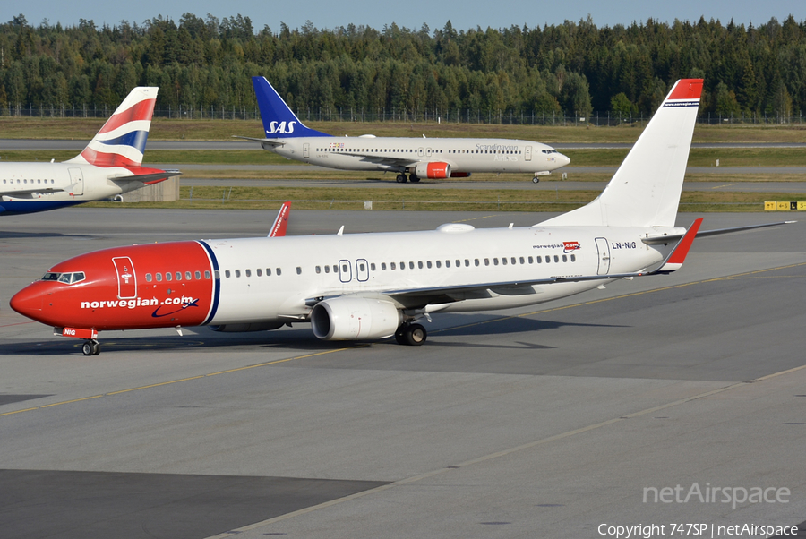 Norwegian Air Shuttle Boeing 737-8JP (LN-NIG) | Photo 86531