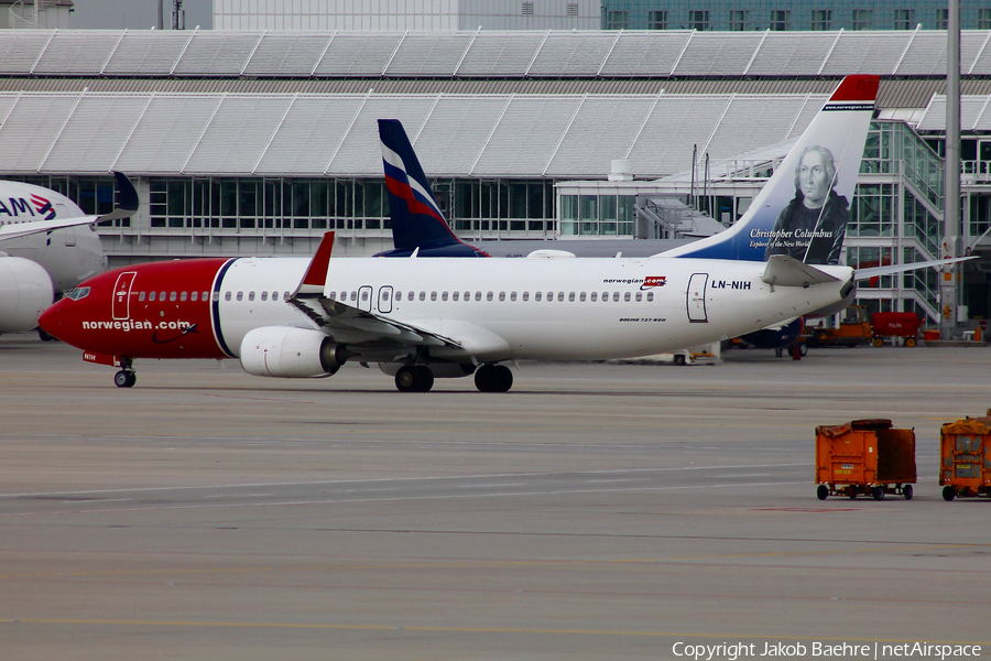 Norwegian Air Shuttle Boeing 737-8JP (LN-NIH) | Photo 176389