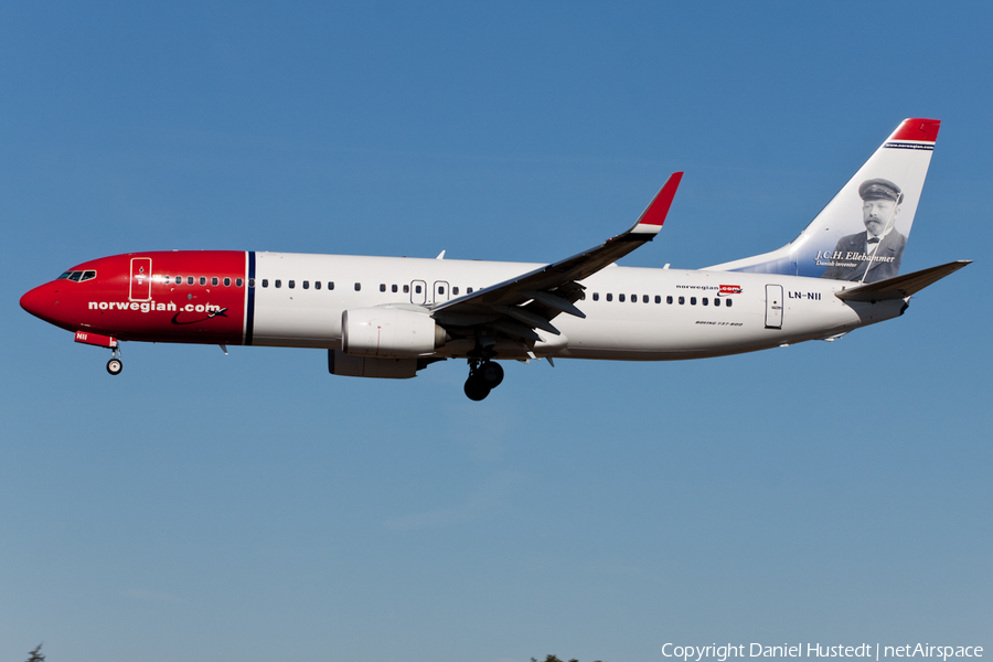 Norwegian Air Shuttle Boeing 737-8JP (LN-NII) | Photo 422124