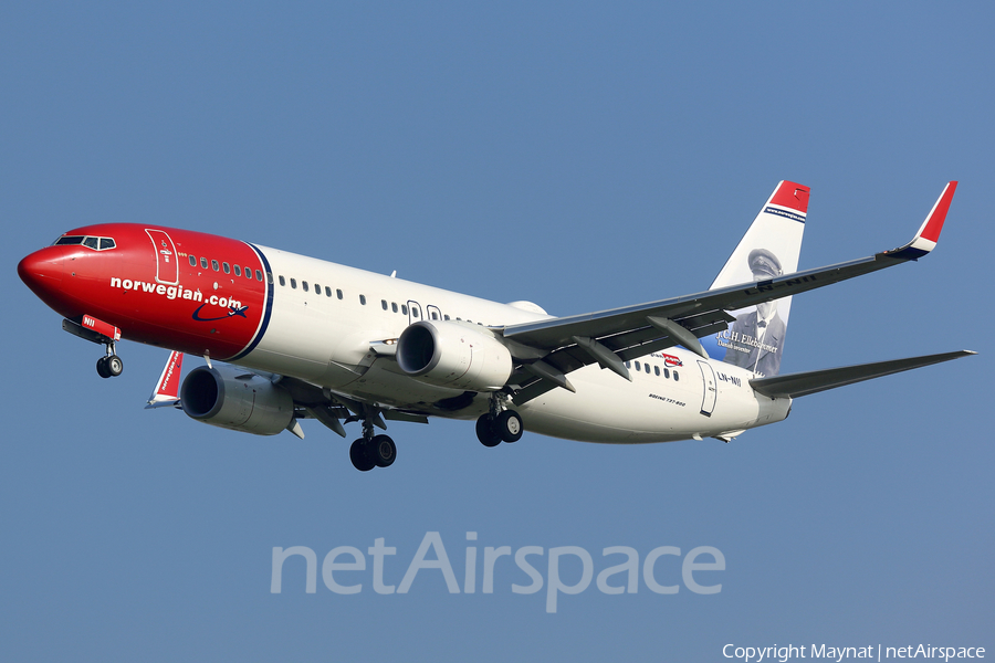 Norwegian Air Shuttle Boeing 737-8JP (LN-NII) | Photo 132269