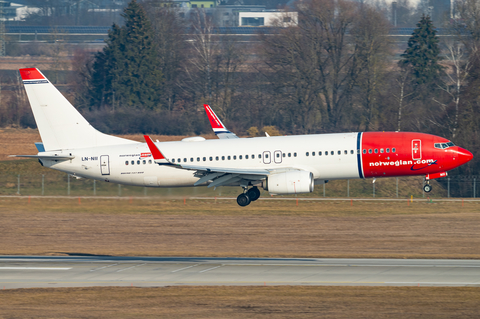 Norwegian Air Shuttle Boeing 737-8JP (LN-NII) at  Munich, Germany