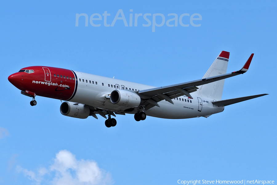 Norwegian Air Shuttle AOC Boeing 737-8FZ (LN-NIK) | Photo 583806