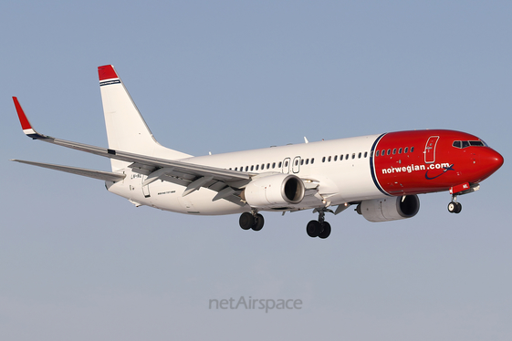 Norwegian Air Shuttle AOC Boeing 737-8KN (LN-NIL) at  Warsaw - Frederic Chopin International, Poland