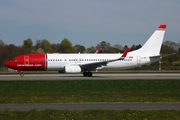 Norwegian Air Shuttle AOC Boeing 737-8KN (LN-NIM) at  Hamburg - Fuhlsbuettel (Helmut Schmidt), Germany
