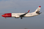 Norwegian Air Shuttle Boeing 737-8FZ (LN-NOB) at  Hamburg - Fuhlsbuettel (Helmut Schmidt), Germany