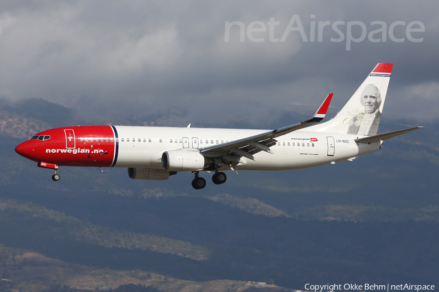 Norwegian Air Shuttle Boeing 737-81Q (LN-NOC) | Photo 75632