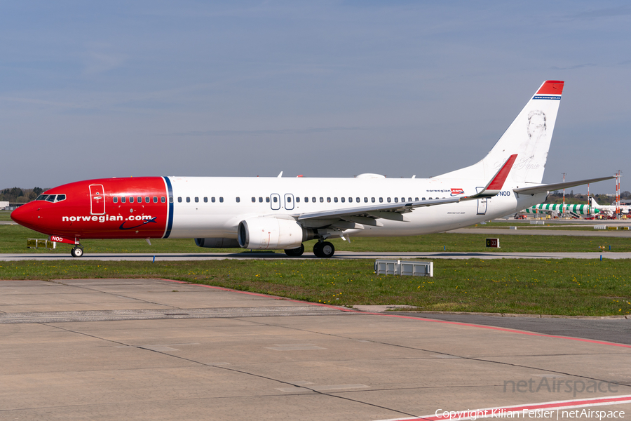 Norwegian Air Shuttle Boeing 737-8Q8 (LN-NOD) | Photo 565626