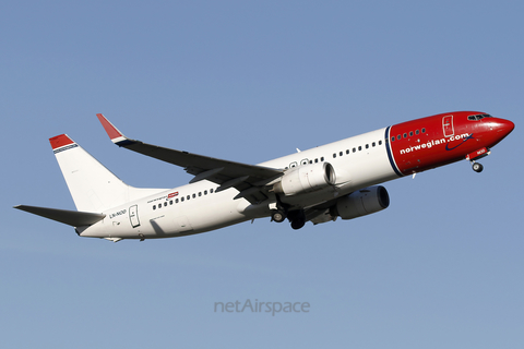 Norwegian Air Shuttle Boeing 737-8Q8 (LN-NOD) at  Oslo - Gardermoen, Norway