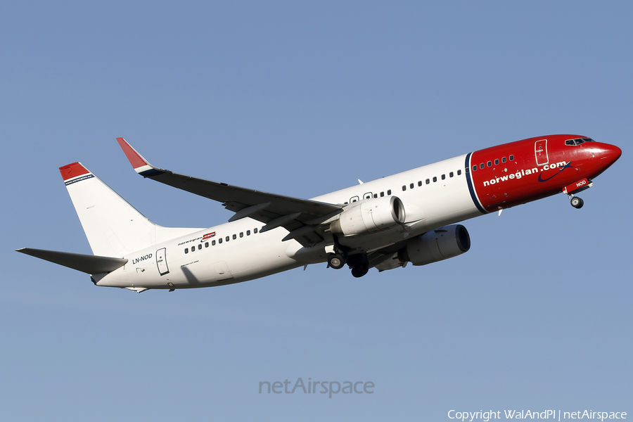 Norwegian Air Shuttle Boeing 737-8Q8 (LN-NOD) | Photo 679335