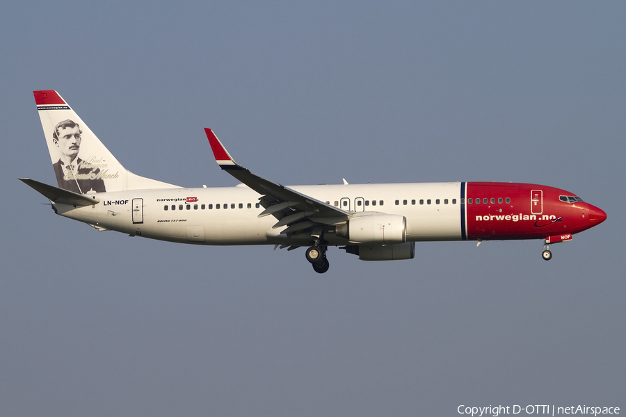 Norwegian Air Shuttle Boeing 737-86N (LN-NOF) | Photo 435998