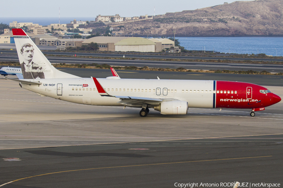 Norwegian Air Shuttle Boeing 737-86N (LN-NOF) | Photo 129235