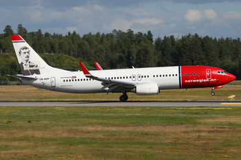 Norwegian Air Shuttle Boeing 737-86N (LN-NOF) at  Oslo - Gardermoen, Norway