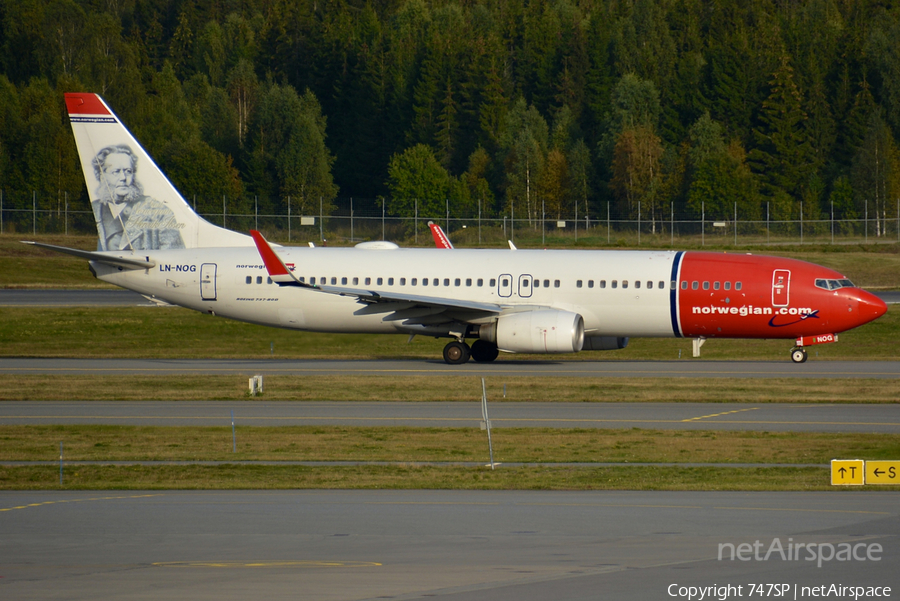 Norwegian Air Shuttle Boeing 737-86N (LN-NOG) | Photo 92762