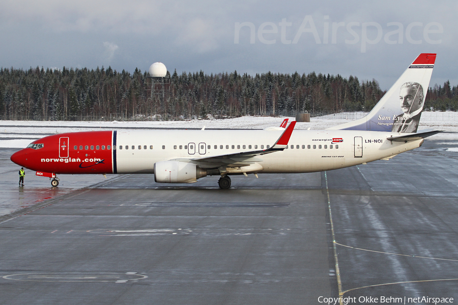 Norwegian Air Shuttle Boeing 737-86N (LN-NOI) | Photo 75637