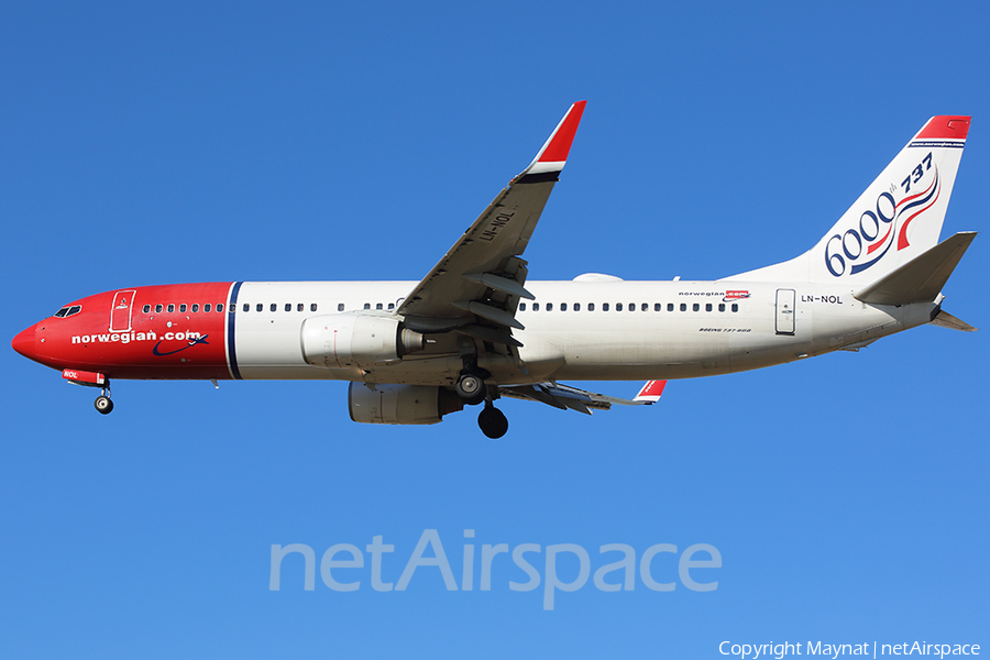 Norwegian Air Shuttle Boeing 737-8Q8 (LN-NOL) | Photo 367612