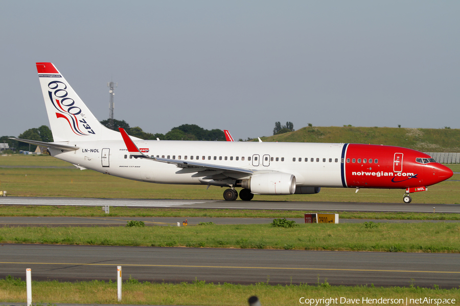 Norwegian Air Shuttle Boeing 737-8Q8 (LN-NOL) | Photo 4613