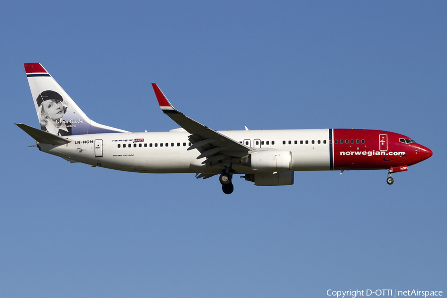 Norwegian Air Shuttle Boeing 737-86N (LN-NOM) | Photo 412746