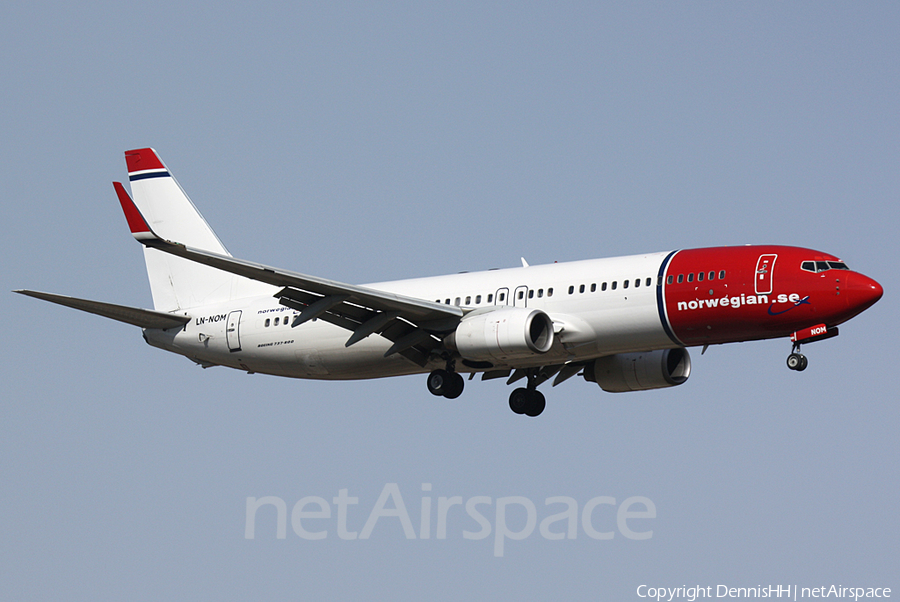 Norwegian Air Shuttle Boeing 737-86N (LN-NOM) | Photo 401272