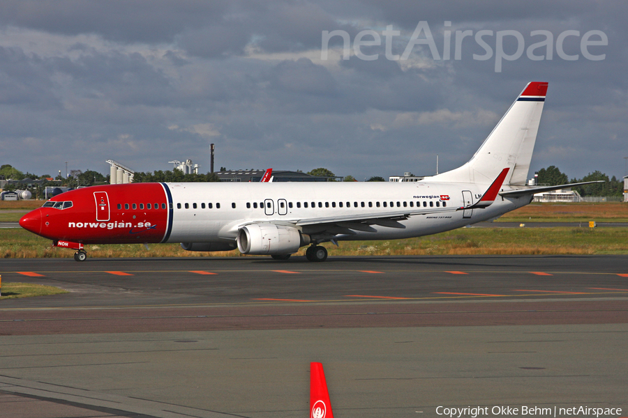 Norwegian Air Shuttle Boeing 737-86N (LN-NON) | Photo 75638