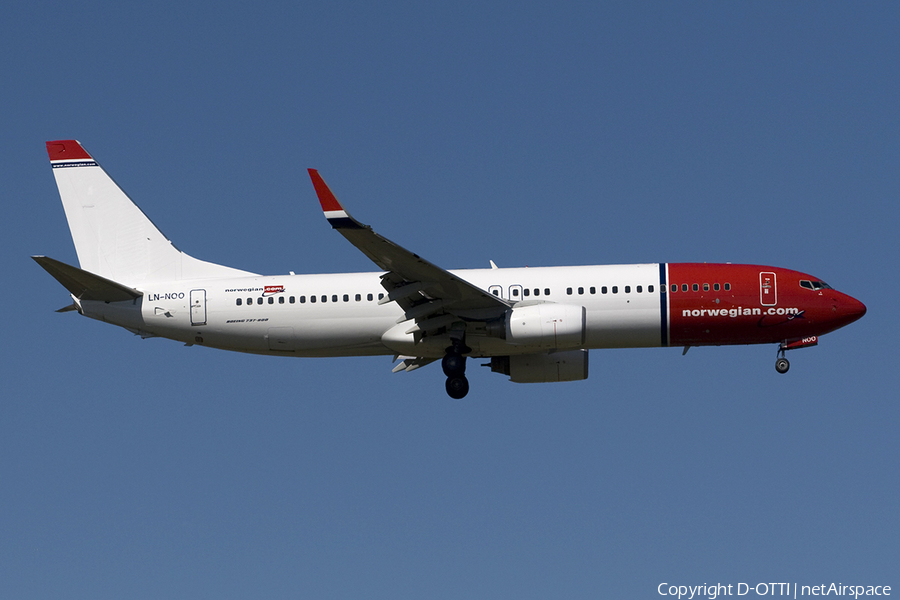 Norwegian Air Shuttle Boeing 737-86Q (LN-NOO) | Photo 273907